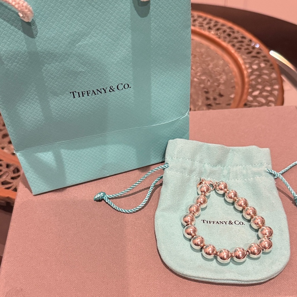 Tiffany & Co. Silver Ball Bracelet, 10mm, Hardwear collection